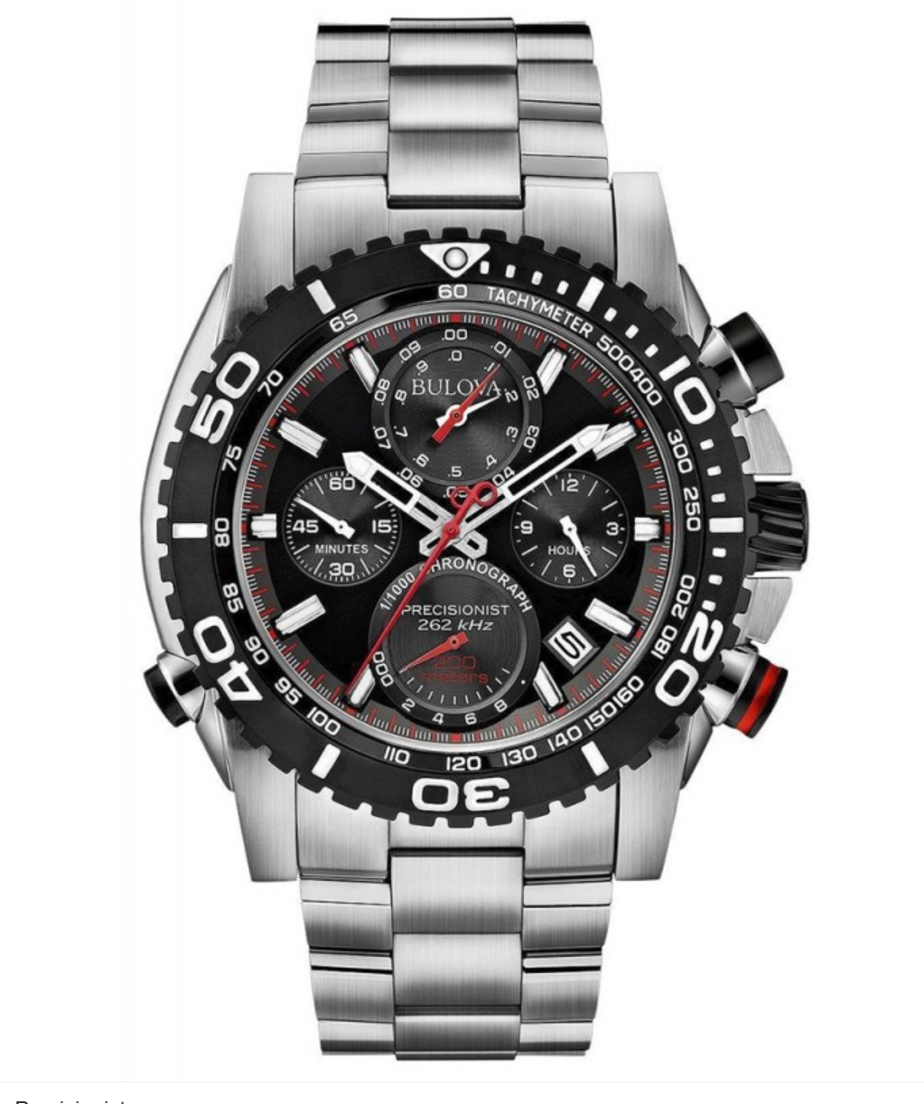 Bulova Precisionist Chronograph Diver 46mm 98B212